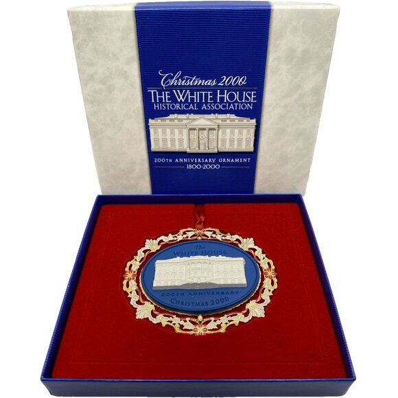 Vintage Christmas Collectible Ornament By The White House Historical Association - Picture 11 of 16